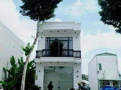 CHO THUÊ NHÀ TRỆT LẦU D4 KDC Hồng Loan Diện tích 5 x 16 = 80m2 Hướng tây nam + Lộ giới 20m: 5 10 5