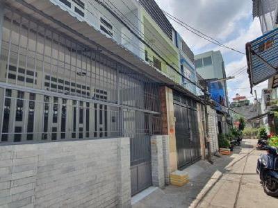 Bán Nhà Miếu Gò Xoài P.BHH A Q.Bình Tân DT 4,4m * 11,5m 1 lầu BTCT 2PN 2WC Nha Huong Nam Hẻm 4m
