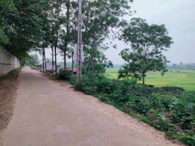 Bán Lô đất tại yên bài Ba Vì Hà Nội dt 3322m2 ,đất ở 400,mặt tiền dài 67m,view núi cánh đồng