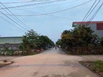 Bán Đất Xa Liên áp ve mặt đường lớn uỷ ban Ninh Khánh Dt 90m2- 5m mặt sâu 18m hướng bắc