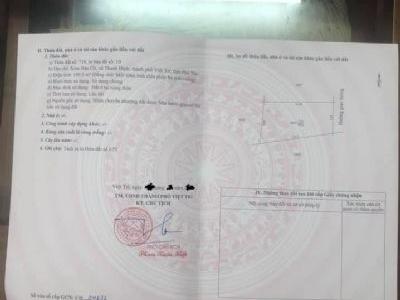 Chính chủ cần bán ô đất nằm sát sân bóng Thanh Đình Khu đông dân cư và gần dự án FLC Giá 6xx