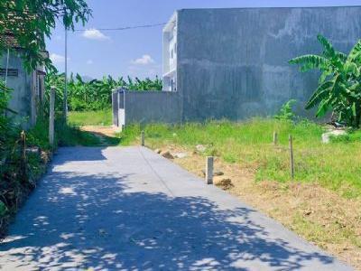 BÁN 2 LÔ HẺM ĐỒNG NGÔN 1 DIÊN SƠN Dt 106.6m và 107.5m ngang 7m Đường betong 3m cách Đồng Ngôn 100m