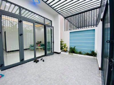 Tìm chủ cho căn nhà Xinh mới hoàn thiện Mặt tiền đường 13m, cách đường Quang Trung 150m.