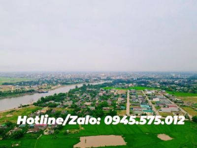 BÁN 02 LÔ ĐẤT LIỀN KỀ TĐC TRẦN NGUYÊN HÃN TP ĐÔNG HÀ DT 500m2 Hướng Đông Nam