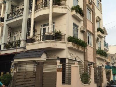 Bán gáp căn nhà trong tháng nhà 2mặt tiền thị trấn nhà bè Dt nhà 5x14 ĐTXD 174m2