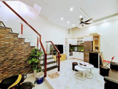 Bán nhà đẹp Bằng Liệt Hòng Mai 4 Tầng Giá 2t35 Tỷ .ô tô đỗ cửa T1 Phòng khách