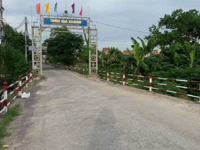 BÁN ĐẤT CHẠY DỊCH 530 TRIỆU ĐẤT GIA KHÁNH NGUYỄN TRÃI THƯỜNG TÍN GIÁP KHU CN QUẤT ĐỘNG