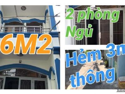 Chính chủ hẻm thông Quang Trung Phường 11 Gò Vấp Khu Coopmart  DT 3 x 17m nở hậu 3.1m trệt 1 lầu 2p