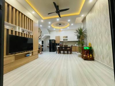 Nhà xây mới hoàn toàn 100%, phong cách hiện đại siêu đẹp Hẻm 131 Tây Lân, P.Bình Trị Đông A, BT