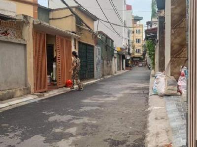 NHÀ NGUYỄN CHÍNH HOÀNG MAI 5 TẦNG Ô TÔ 10M 3 MẶT THOÁNG SỔ ĐỎ RIÊNG NỞ HẬU