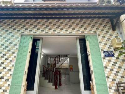 Bán nhà Nhà Bè SHR xe hơi đậu trước cửa hẻm 1886 Huỳnh Tấn Phát thị trấn Nhà Bè DT 4.35m*7.5m