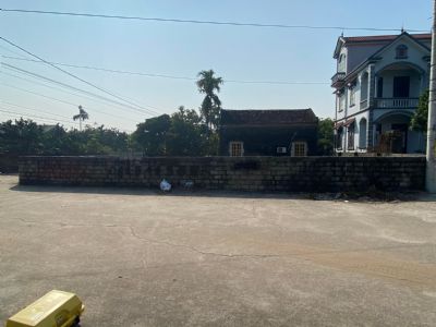 Bán đất Chương Dương Thường Tín Diện tích 170m mặt tiền 11,55m nở hậu đường trước mặt 12m