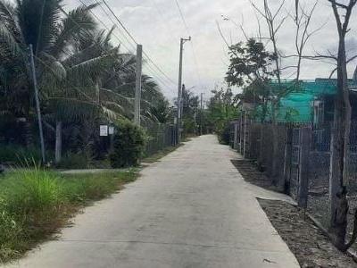 BÁN  NỀN PHÚ NHUẬN TP. BẾN TRE Diện tích 173m² Ngang 5m Sổ thể hiện đường Mặt tiền lộ Bờ Dừa