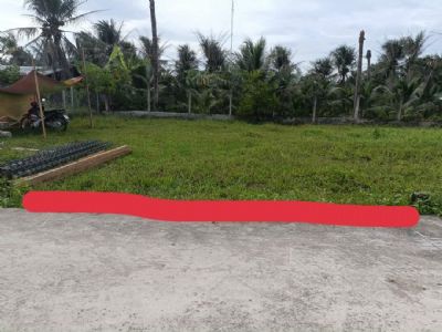 Bán 1 nền mặt tiền đường xe ôtô tới đất tại Hữu Định Châu Thành Bến Tre cách đường Vành Đai 40m