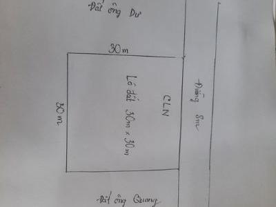 Chính chủ cần bán gấp lô đất ấp ủ 5 năm, đất thuộc phường Yên Thế 30*30, đất trồng cây lâu năm
