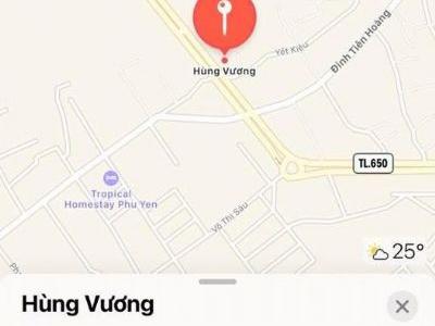 Cần bán nhà mặt tiền Đại lộ Nam Tuy Hoà dt:195m2 2 lô liền kề Cách cầu Hùng Vương 300m