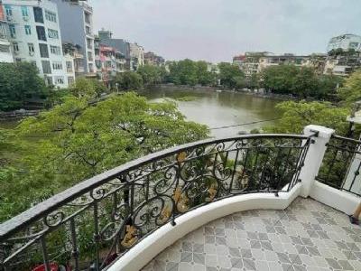 Nhà Mặt Hồ - Ô Tô Đỗ Tránh Trung Tâm HBT - Diện tích 56m - 5 tầng  Mt 3,7m - Giá chào 14,7 tỷ - LH