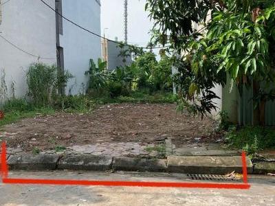 Cần bán lô đất khu đô thị mới Đồng Văn Diện tích lô đất 75m, mặt tiền 5m