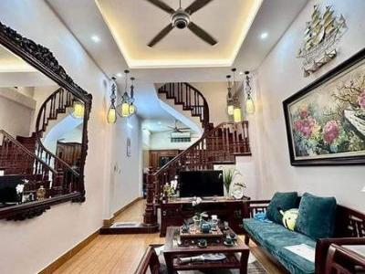 Cho Thuê Nhà Hoàng_Quốc_Việt  Cực Đẹp 55m2 4PN ô tô tránh đỗ. Chuyển ở ngay