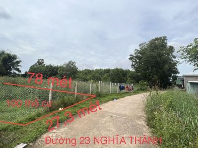 Bán đất đường 23 NGHĨA THÀNH - CHÂU ĐỨC.
