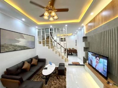 NHÀ NÉT QUÁ - ĐẸP LUNG LINH - FULL NỘI THẤT - Dt 35m2 , Mt 4m x 4 Tầng Ba Đình
