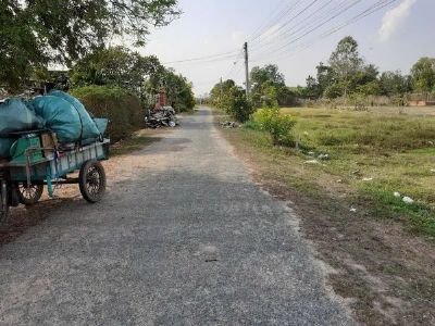 đất mặt tiền nhựa, đường thông, sổ sẵn, Cách chợ, trường học chỉ 500m Phước tây, Phước Thạnh Gò Dầu