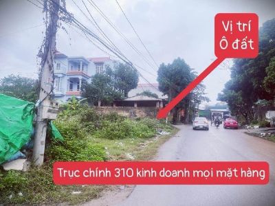 DUY NHẤT Ô Đất tại trục chính 310 thôn 7 kim long tam dương vĩnh phúc
