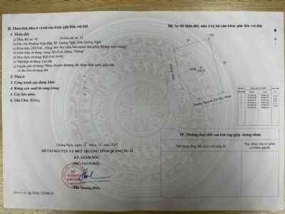 Bán lô góc- khu đê bao, đường Tố Hữu! Nguyễn Tấn Kỳ