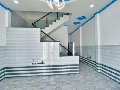 Nhà Trệt Lầu _ Hẻm 98 Trương Công Định Phường 2 Thành Phố Sóc Trăng. Diện tích: 6m x 12m.