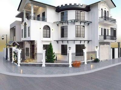BIỆT THỰ - Lô góc đt HOÀ VƯỢNG. Mặt đường Nguyễn Công Trứ Nam Định