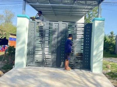 Nhà đất mặt tiền đường nhựa ấp an hòa xã An Bình giá rẻ