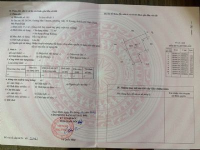 Chính chủ em có 2 mảnh đất Trần Tế Xương Nam Định cần bán lỗ vốn - em bán cả 2 ạ