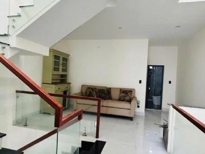Cho thuê nhà 1 trệt 2 lầu hẻm Nguyễn Đức Thuận,Hiệp Thành - TDM- Bình Dương.