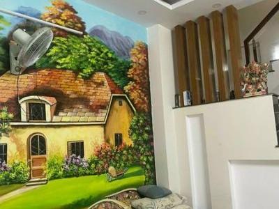 NHÀ 1/ HÀ HUY GIÁP - THẠNH XUÂN Q12 SHR 66M, 2 LẦU + SÂN THƯỢNG - Ô TÔ VÔ NHÀ.