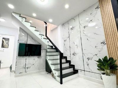 BÁN NHÀ 2 MẶT HẺM TRƯỚC SAU. ĐƯỜNG PHAN VĂN TRỊ, P.12, BÌNH THẠNH.