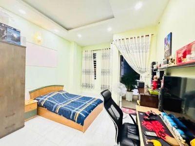 Nhà 4 tầng BTCT - Hẻm xe tải thông - 4 x 14,5 - Không lộ giới - Bình Tân - 2 Phút qua Aeon mall