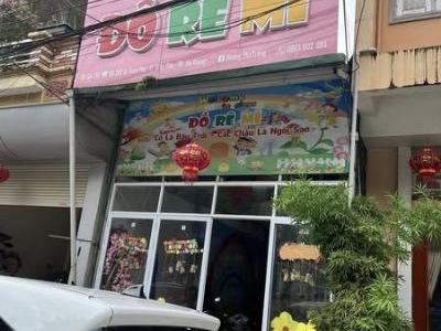 Cho thuê nhà mặt đường Trần Phú đối diện cổng trường Yên Biên