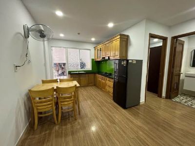 Cho thuê căn hộ CT2 Vĩnh Điềm Trung, full nội thất.