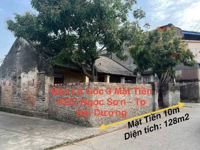 BÁN LÔ GÓC 3 MẶT TIỀN – VỊ TRÍ ĐẸP TẠI TRUNG TÂM TP. HẢI DƯƠNG