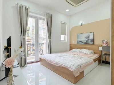 Căn 1 phòng ngủ cửa sổ ban công siêu thoáng đầy đủ tiện nghi quận Tân Bình