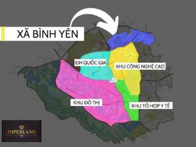 Em cần bán lô đất 100m2 sát khu công nghệ cao Bình Yên, Thạch Thất