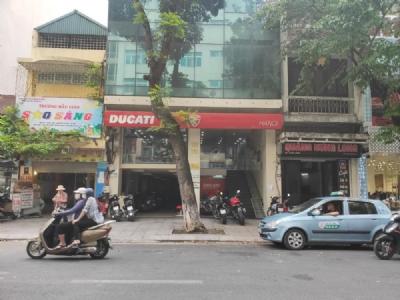 CHO THUÊ NHÀ MẶT PHỐ BÀ TRIỆU, HN, DIỆN TÍCH 170M, TẦNG 1, MT 10M :LH 0971830338