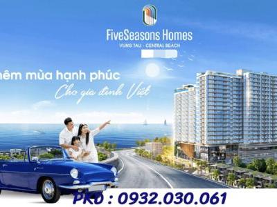 Ưu đãi chỉ từ 1.7 tỷ/căn tại Five Seasons Homes cách biển 300m 0932030061
