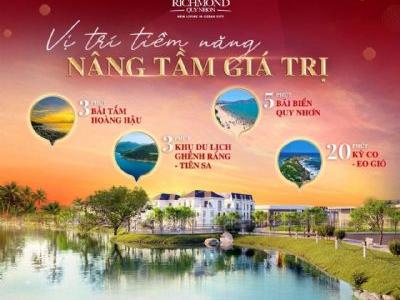 RICHMOND QUY NHƠN - BIỆT THỰ PHIÊN BẢN GIỚI HẠN TẠI TRUNG TÂM TP BIỂN QUY NHƠN 0932030061