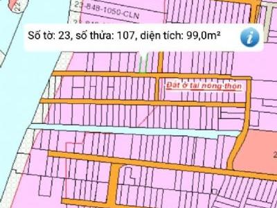 Lô đất xã Phú Đông Nhơn Trạch Đồng Nai chủ kẹt tiền bán gấp 1ty230tr khu dân cư