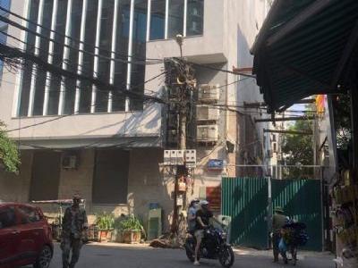 VỊ TRÍ KD VIP THOÁNG TRƯỚC SAU 3 Ô TÔ TRÁNH ĐÃ CÓ GPXD 6 TẦNG CẢ TẦNG HẦM Ngõ 8.x Nguyễn Khang