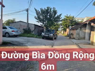 NGÀY ĐẸP MỞ BÁN SIÊU PHẨM BÌA ĐỒNG ĐƯỜNG RỘNG 6M THÔNG TỨ PHÍA.