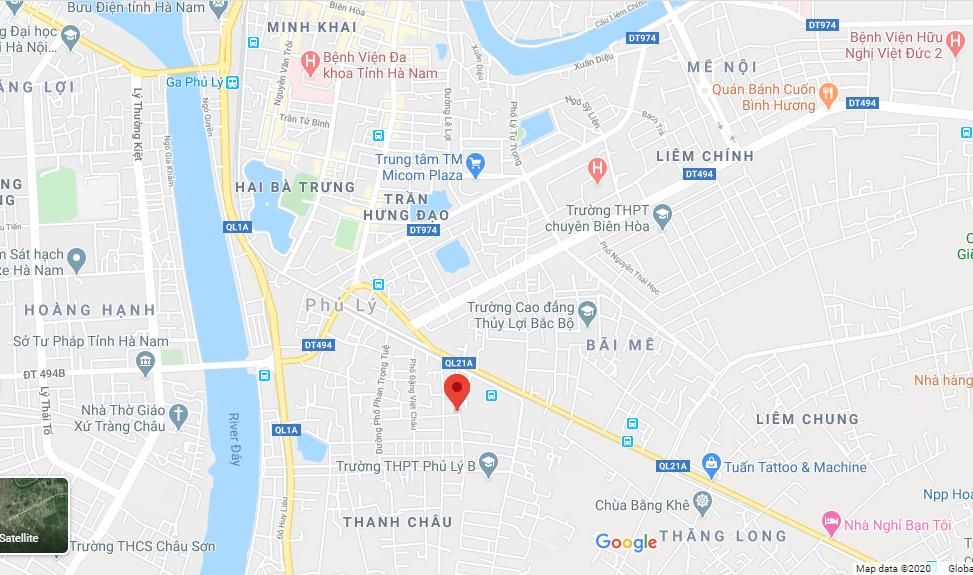 BÁN LÔ GÓC mặt đường LÊ THỊ HỒNG GẤM giao với LÝ TRẦN THẢN – Thanh Châu, Phủ Lý