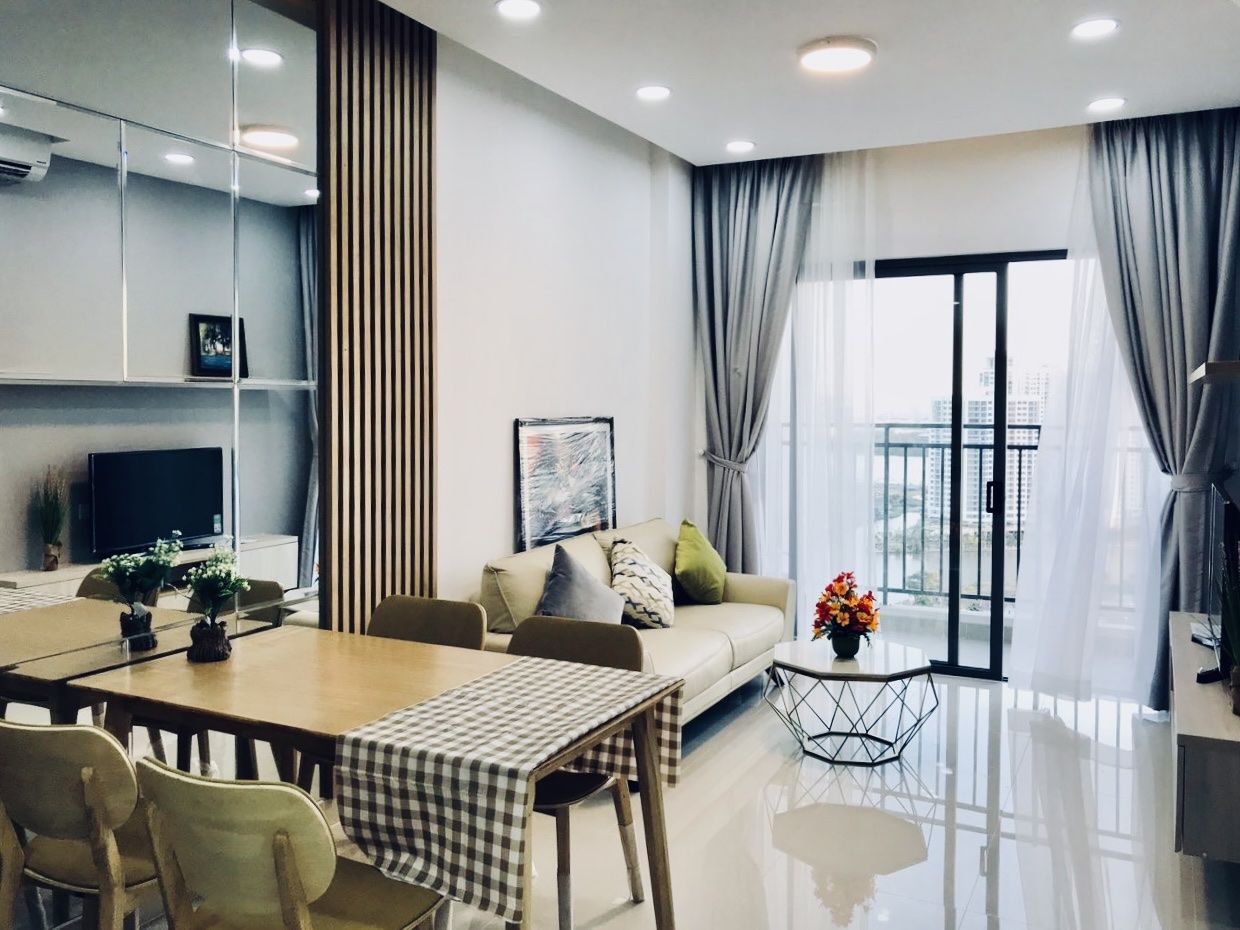 CĂN HỘ 2PN CHO THUÊ - NỘI THẤT ĐẸP - VIEW SÔNG - GIÁ RẺ