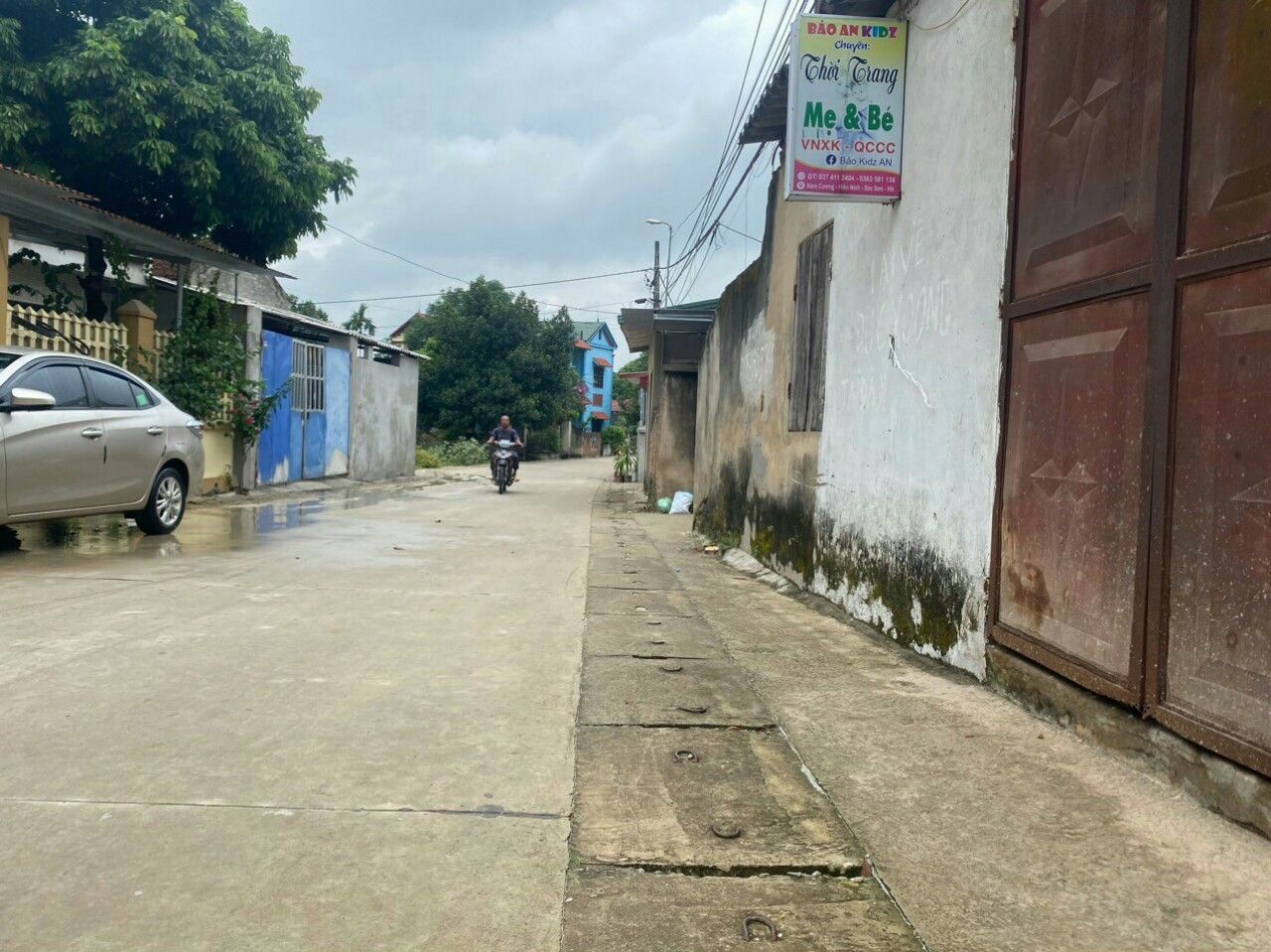 Cần bán nhanh lô 100m² Nam Cương - Hiền Ninh, cách trục chính 20m, ngõ thông đường ôtô.